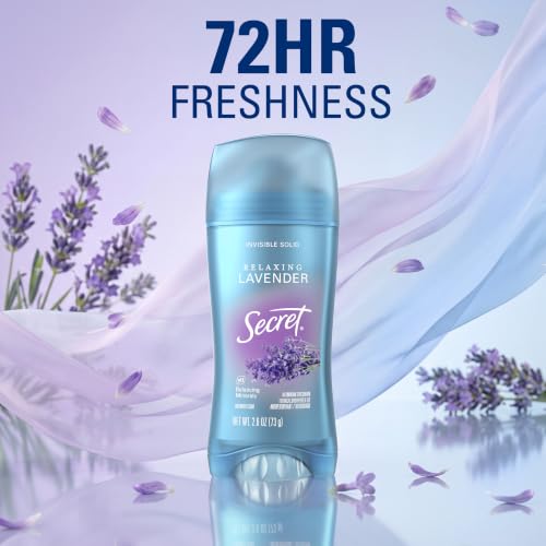Secret Lavender / 2.6 Ounce (Pack of 3) / 3 Antiperspirant Deodorant