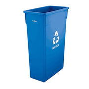 Winco Can / Blue / 23 Gallon Wastebaskets