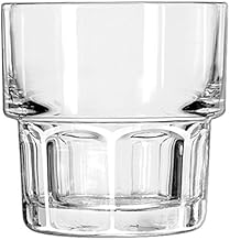 Libbey 15661 Gibraltar Stackable Rocks, 7 oz., S, Clear (Pack of 36)