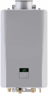 Rinnai RE199iP Non-Condensing Propane Tankless Water Heater | 9.8 GPM, 199k BTU, Indoor Installation, Endless Hot Water, Energy Efficient, Save Space