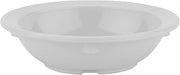 G.E.T. Enterprises White 3.5 oz. Rimmed Bowl, Break Resistant Dishwasher Safe Melamine Plastic, Supermel Collection DN-335-W-EC (Pack of 4)