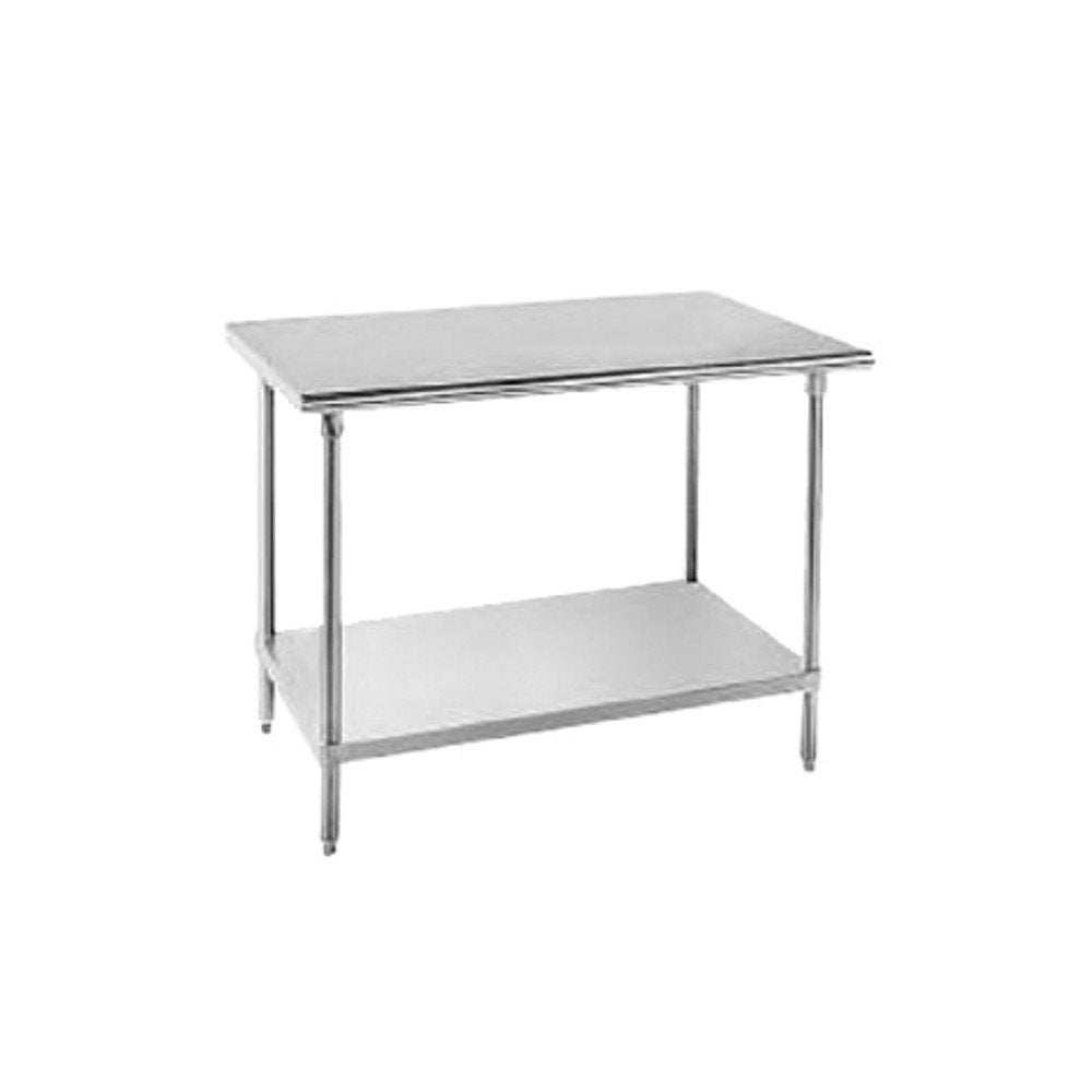 30" x 30" Work Table by Advance Tabco – Stainless Steel, Silver, Model SLAG-300