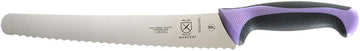 Mercer Culinary Millennia Color Handle Cutlery 10" Bread Knife (Wavy Edge Wide) Purple