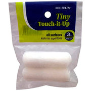 RollerLite 3" x 1/4" Mini Roller Cover for Touch-Up Refill by Roller Lite – 2 Pack, White, Model 3EMTC025D