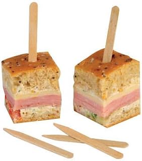 PacknWood Wooden Sandwich and Hors D'oeuvre Pick - Pack of 1,000