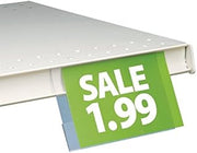 Sightline Display, Shelf Edge Price Channel Sign Holder, 5.5" W x 3.5" H