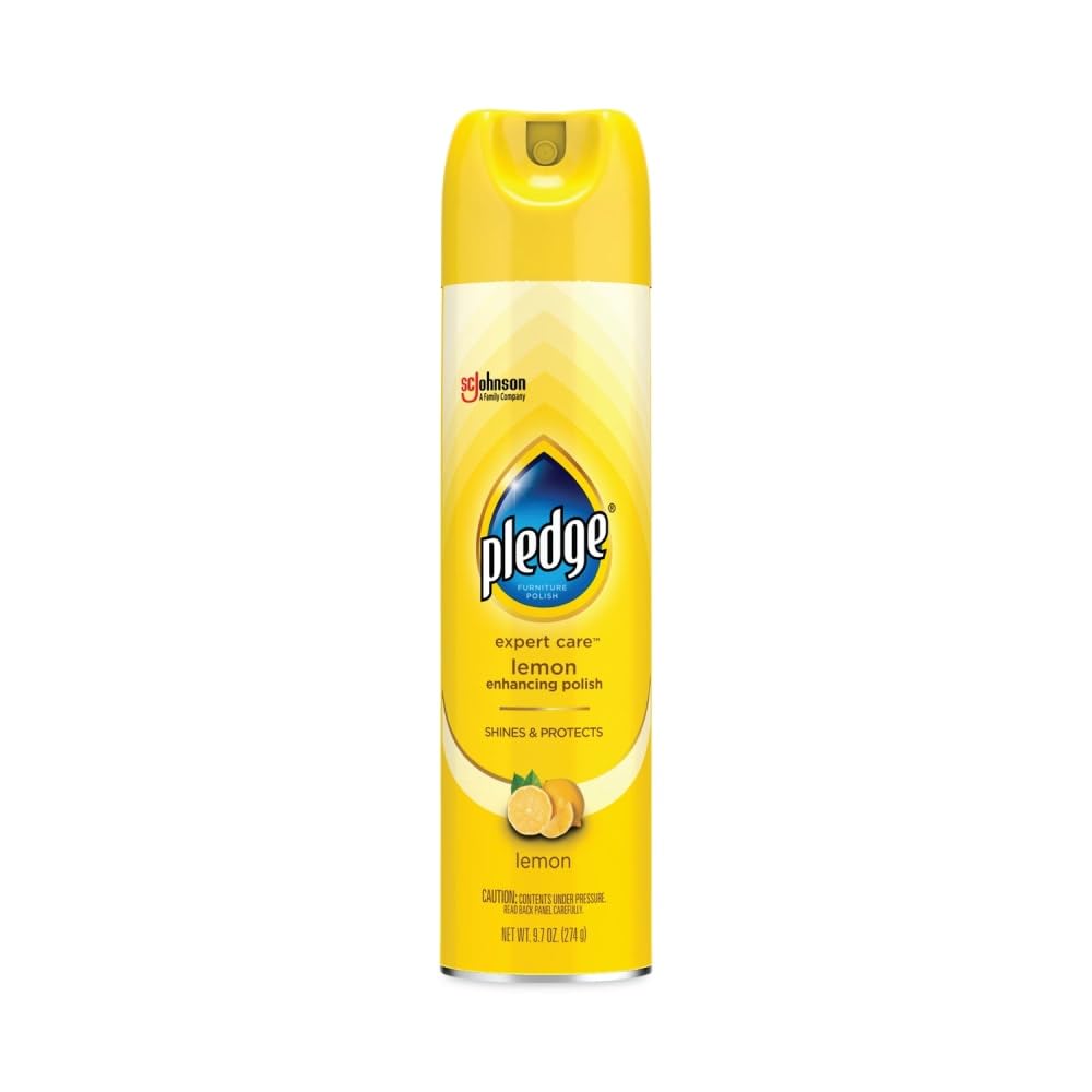 Furniture Polish by Pledge – 6 Count (Pack of 1), Bamboo, CLEAR, Model 336298CT