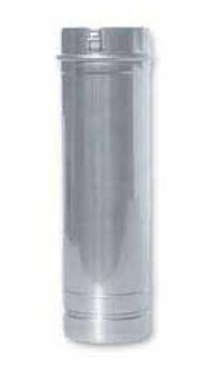 48" Straight vent pipe for 4" Stainless Steel by Noritz – 50.13" H x 4" W x 4" D, Stainless Steel, Model VP4-48STRAIGHT