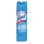 Lysol Spring Waterfall / 19 Ounce (Pack of 12) / 12 Disinfectant Sprays & Liquids