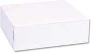 SOUTHERN CHAMPION TRAY SCT Standard White Bakery Boxes 8X8X2-1/2, 250 Count