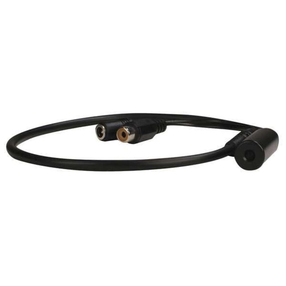 Speco Line Level Microphone for Cameras by Speco Technologies – Plastic, Black, Model CAMMIC