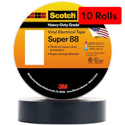 3M 3/4 in x 44 ft / 10 / Black Electrical Tape