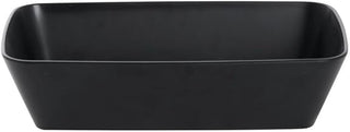 Serving Bowl Black Square - 12 1/2 L x 7" w x 3 1/5 H