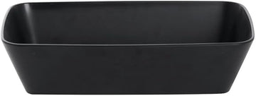 Serving Bowl Black Square - 12 1/2 L x 7" w x 3 1/5 H
