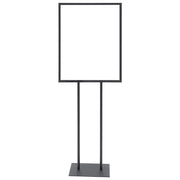 Floorstand Black Metal Sign Holder 22 x by Retail Resource – Metal, Model 05-005MB