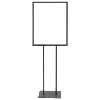Floorstand Black Metal Sign Holder 22 x by Retail Resource – Metal, Model 05-005MB