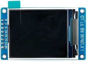 1Pcs 1.8" inch Color TFT Display Screen, high-Definition IPS LCD Screen Module, 128 * 160 SPI Interface