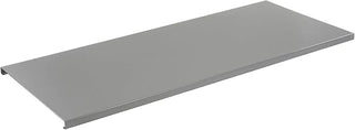 Global Industrial Workbench Top - Steel Square Edge, 12 Gauge Steel, Gray, 72" W x 30" D x 1-3/4" Thick