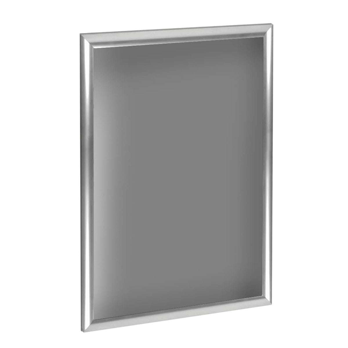 Azar Displays 11 in W x 17 in H Vertical/ Horizontal Snap Frame for Wall Use Only / Silver / 1 Store Sign Holders