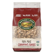 Nature's Path Flax Plus Cinnamon Flakes / 32 Ounce (Pack of 6) / 1 Cold Cereal