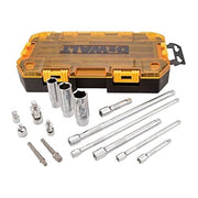 DEWALT Accessory tool kit, 15pc / One Size / Multi Socket & Socket Wrench Sets