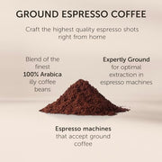 illy Classic Roast / 4.4 Ounce (Pack of 1) / Intenso Ground Espresso Bold Roast Ground Coffee