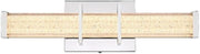 Ivaan 16" Led Wall Sconce in Chrome