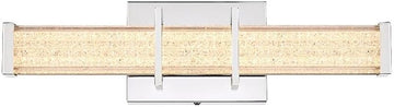 Ivaan 16" Led Wall Sconce in Chrome
