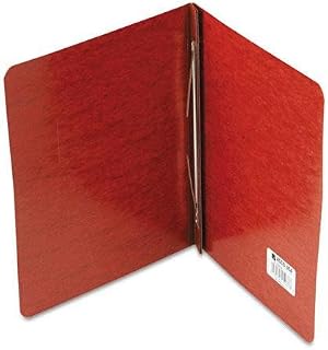 ACCO Brands ACCO ACC25978 PRESSBOARD REPORT COVER, PRONG CLIP, LETTER, 3" CAPACITY, REDFull Package Of:25 EA