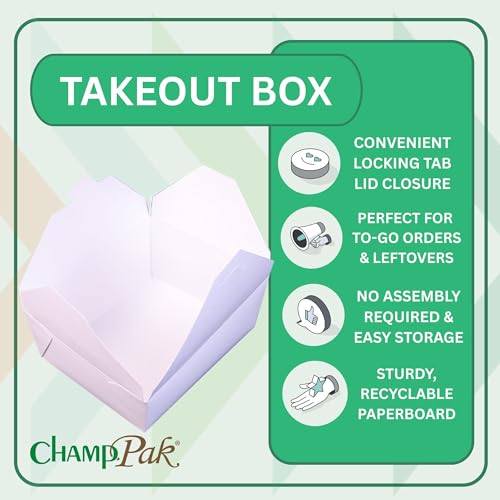 SOUTHERN CHAMPION TRAY White / 6" x 4-3/4" x 2-1/2" / 6.0 liters Boxes