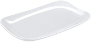 GET CS-6105-W Siciliano Mama Mia Platters, 13"L x 7.8"W Melamine Platter, White, Case of 1 Dozen