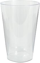 Plastic Tumblers, Cold Drink, Clear, 12 oz., 500/Case