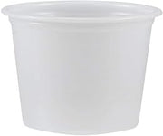 Dart P100N 1 oz Translucent PS Portion Container (Case of 2500)