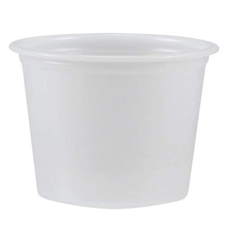 1 oz Translucent PS Portion Container (Case of 2500) by DART – 2500 Count (Pack of 1), 1.0 fluid_ounces, Polystyrene (PS), Translucent, Pack of 2500