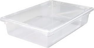 Cal-Mil 477-12CL Deep Polycarbonate Food Pan, 12" Width x 20" Diameter x 6" Height, Clear