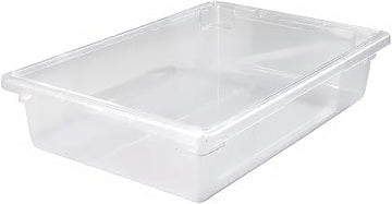 Cal-Mil 477-12CL Deep Polycarbonate Food Pan, 12" Width x 20" Diameter x 6" Height, Clear