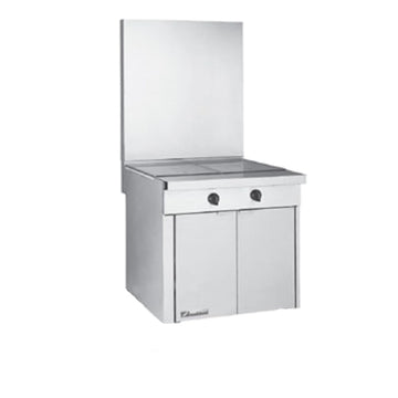 Southbend Platinum Heavy Duty 36" Gas Range w/ 36" Griddle & Convection Oven Base by Imperial – 36 inches, Iron, Silver, Model P36A-GGG