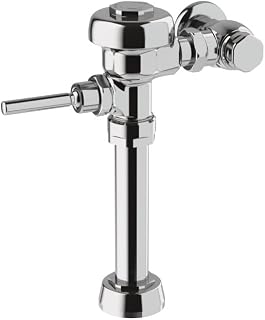 111 Manual Water Closet Flushometer, 1.28 GPF, Polished Chrome | Flushometer valve, Fixture Connection Top Spud, Single Flush, Sloan Exposed Manual Water Closet Flushometer, 3780046