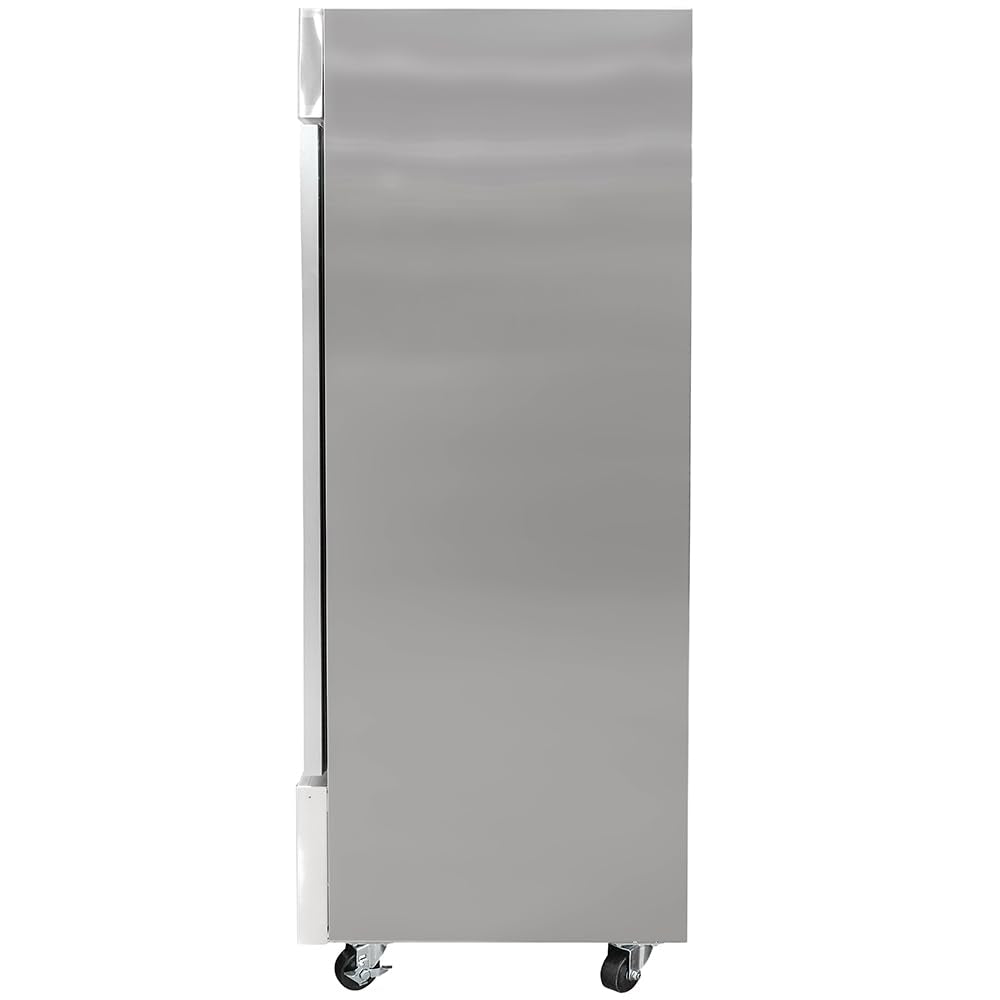 29" One Section Reach In Refrigerator - (1) Right Hinge Glass Door by MOTAK – 30.71x35.04x83.46, In Description, Check Images, Model MSD-1DR-BAL-27-G-X
