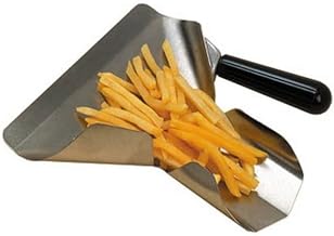 American Metalcraft Stainless Steel Right Handle Fry Scoop
