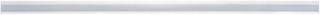 HUBERT Clear Plastic Peel and Stick Quick Clip Sign Holder - 48"L x 7/8"H