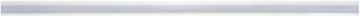 HUBERT Clear Plastic Peel and Stick Quick Clip Sign Holder - 48"L x 7/8"H