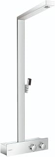 hansgrohe Raindance E Adjustable Easy ControlShowerpipe Shower Set in Chrome, 04732000