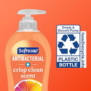 Softsoap Crisp Clean / 11.25 Fl Oz (Pack of 6) / 1 Hand Wash