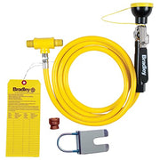 Single Head Drench Hose by Bradley – 3/8 in, Polyvinyl Chloride (PVC), Yellow, Model S19-430EH