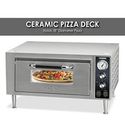 Waring Single Deck and Chamber / Silver / 7.0 cubic_feet Countertop Pizza Ovens