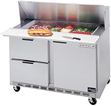 Beverage Air SPED48-12-2 48" Refrigerated Sandwich Prep Table