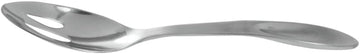HUBERT Slotted Serving Spoon Short-Handle Stainless Steel - 9"L