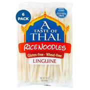 A Taste of Thai Linguine / 1 Pound (Pack of 6) / Medium Width Noodle