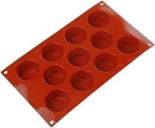 Silikomart Mould Mini Muffin, 51mm, Terracotta